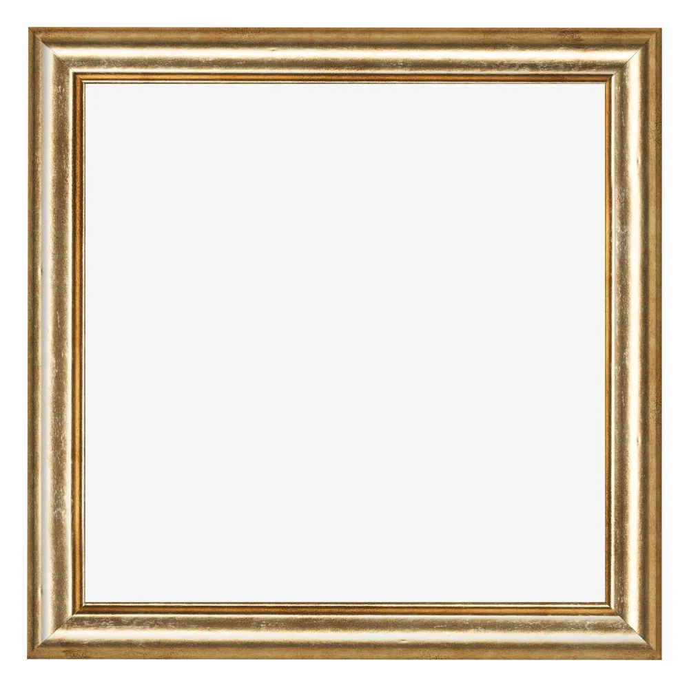 Bilderrahmen 50x50 cm - Gold Antik - MDF - Lazio