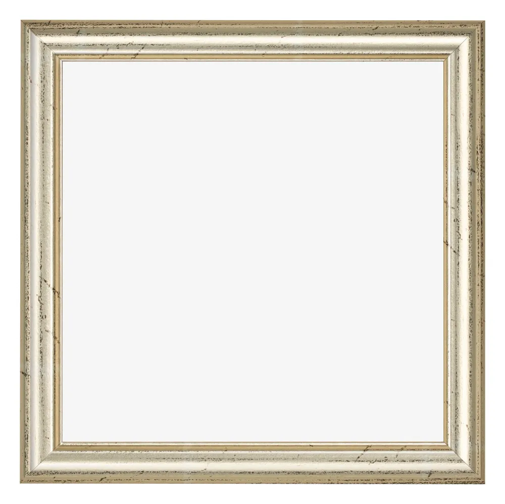 Bilderrahmen 50x50 cm - Metallglanz - MDF - Lazio