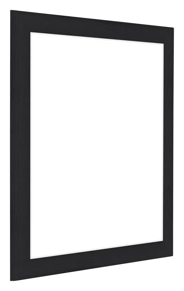 Bilderrahmen 50x50 cm - Schwarz Gemasert - MDF - Como