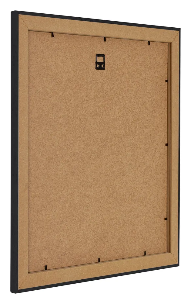 Bilderrahmen 50x50 cm - Schwarz Gemasert - MDF - Como
