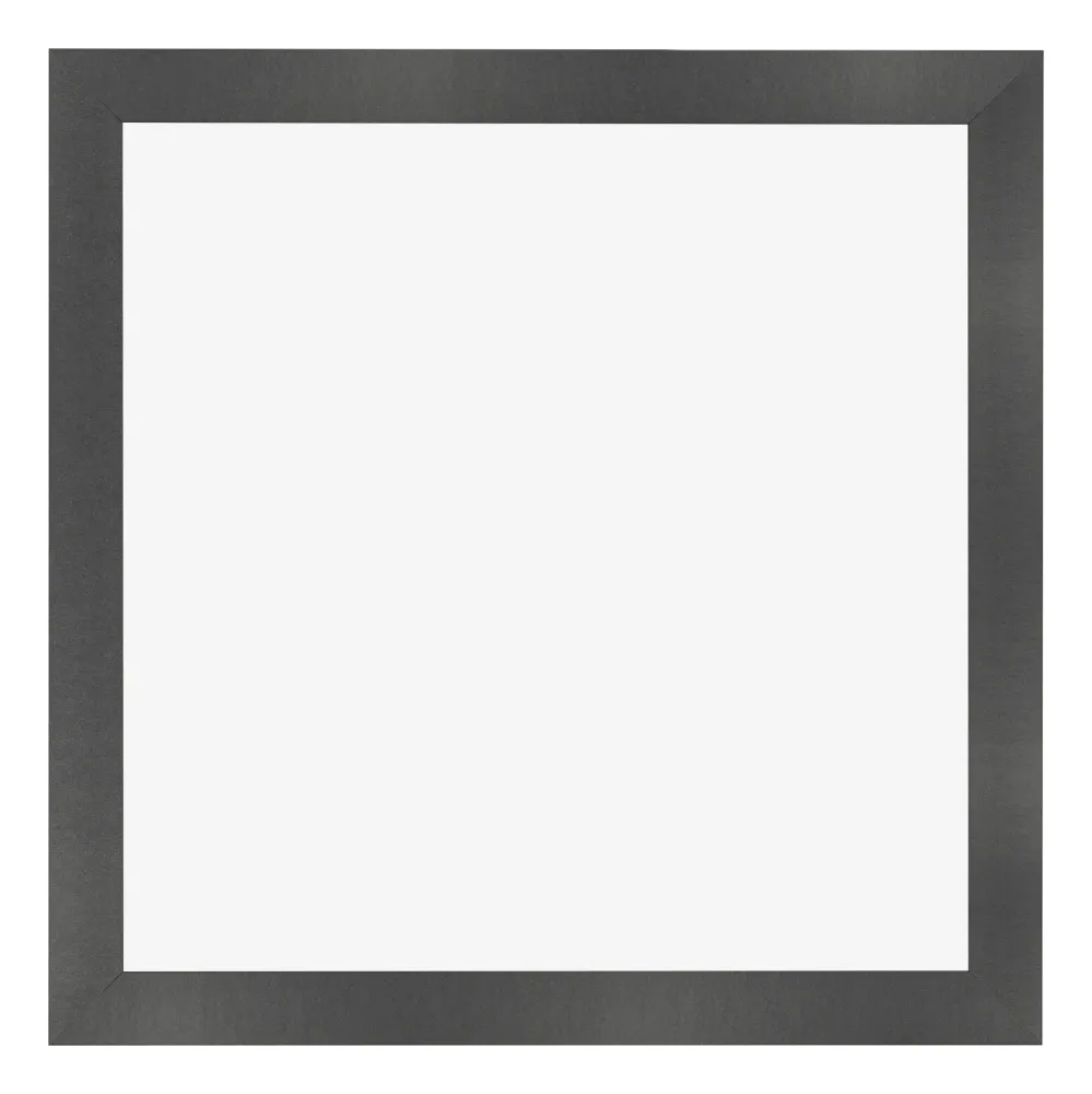 Bilderrahmen 50x50 cm - Schwarz Matt - MDF - Pisa