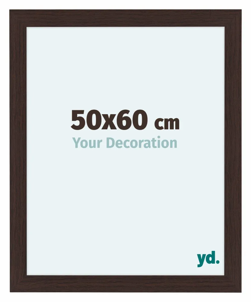 Bilderrahmen 50x60 cm - Eiche Dunkel - MDF - Como