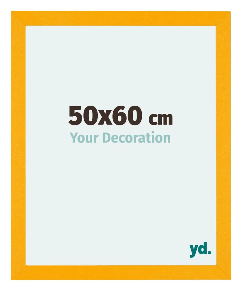 Bilderrahmen 50x60 cm - Gelb - MDF - Mura