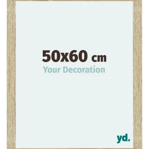Bilderrahmen 50x60 cm - Sonoma Eiche - MDF - Mura