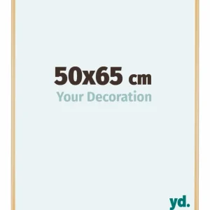 Bilderrahmen 50x65 cm - Gold Vintage - Aluminium - Kent
