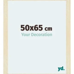 Bilderrahmen 50x65 cm - Sand Gewischt - MDF - Mura