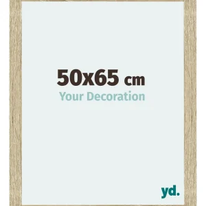 Bilderrahmen 50x65 cm - Sonoma Eiche - MDF - Mura