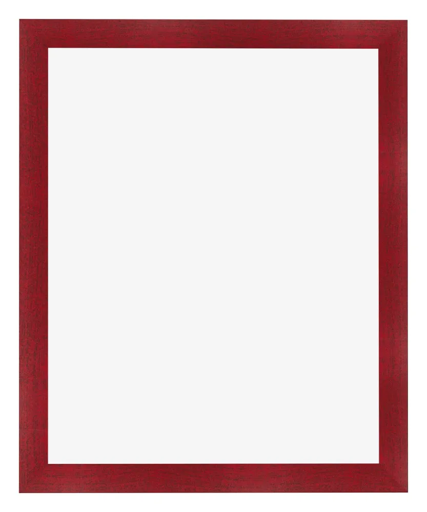 Bilderrahmen 50x65 cm - Weinrot Gewischt - MDF - Pisa