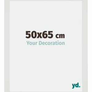 Bilderrahmen 50x65 cm - Weiss Matt - MDF - Mura