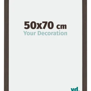 Bilderrahmen 50x70 cm - Eiche Dunkel - MDF - Mura
