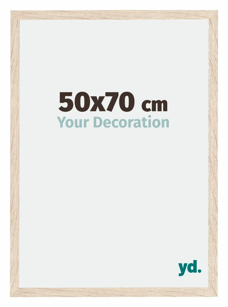 Bilderrahmen 50x70 cm - Eiche - MDF - Catania