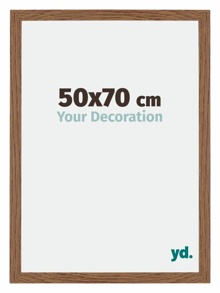 Bilderrahmen 50x70 cm - Eiche Rustikal - MDF - Mura
