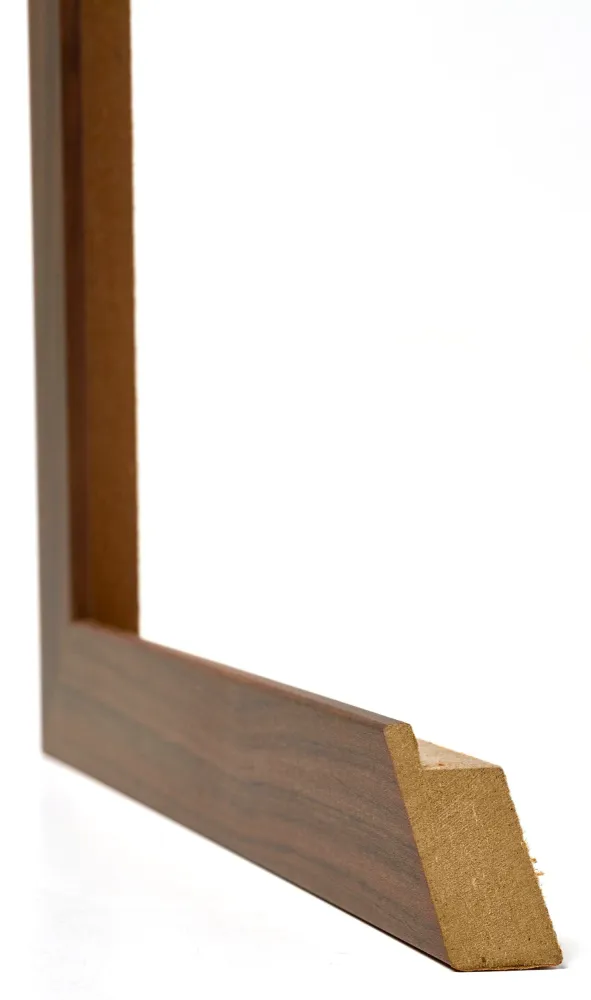 Bilderrahmen 50x70 cm - Nussbaum Dunkel - MDF - Mura
