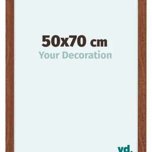 Bilderrahmen 50x70 cm - Nussbaum - MDF - Como
