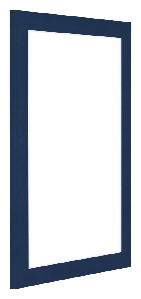 Bilderrahmen 50x75 cm - Dunkelblau Gewischt - MDF - Como