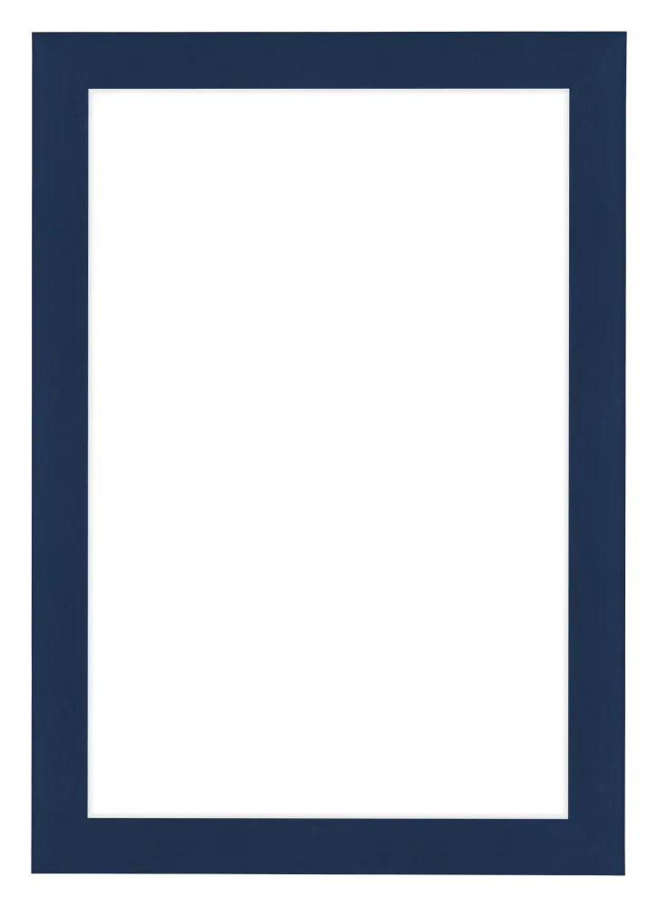 Bilderrahmen 50x75 cm - Dunkelblau Gewischt - MDF - Como