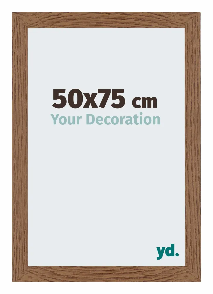 Bilderrahmen 50x75 cm - Eiche Rustikal - MDF - Mura