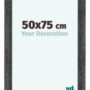 Bilderrahmen 50x75 cm - Grau Gewischt - MDF - Como