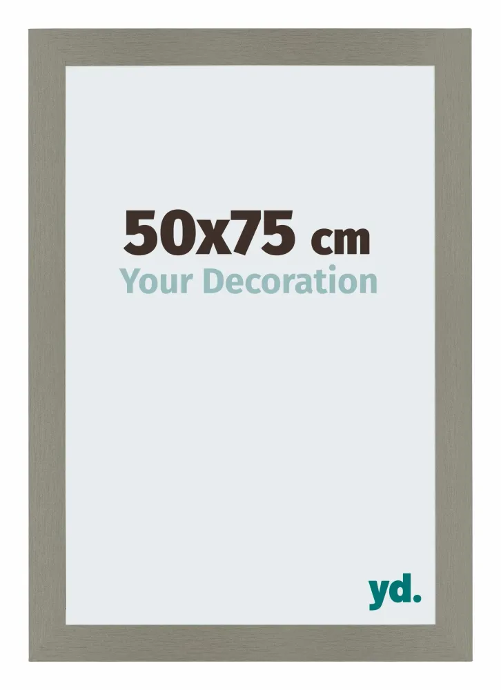 Bilderrahmen 50x75 cm - Grau - MDF - Mura