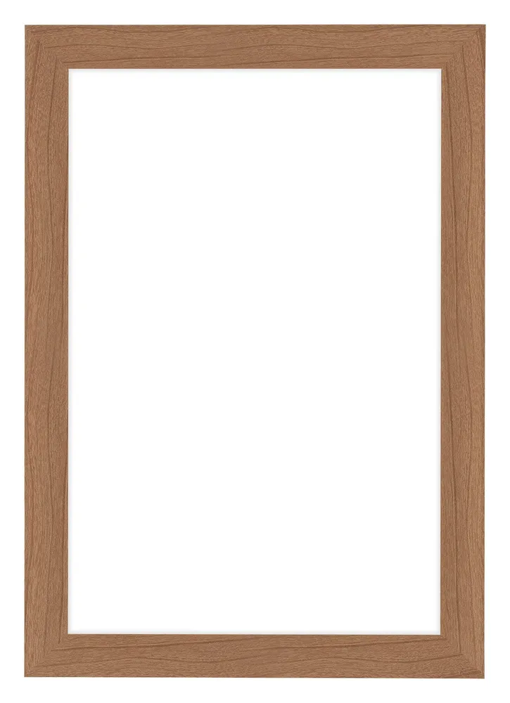Bilderrahmen 50x75 cm - Nussbaum Hell - MDF - Como