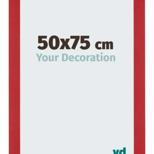 Bilderrahmen 50x75 cm - Rot - MDF - Mura