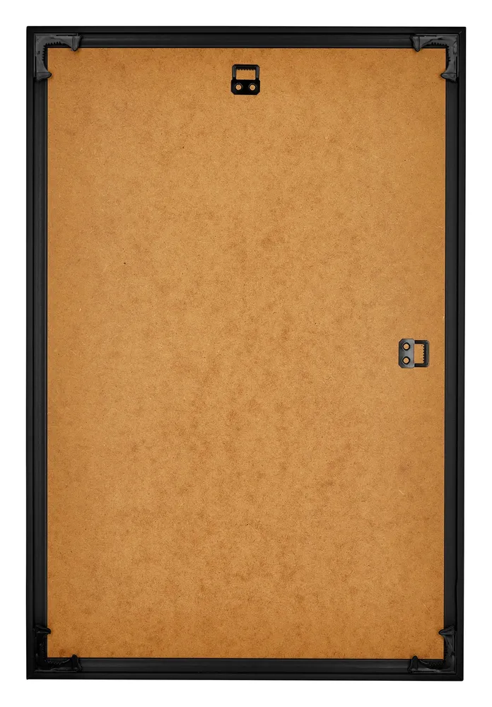 Bilderrahmen 50x75 cm - Schwarz Matt - Kunststoff - Evry