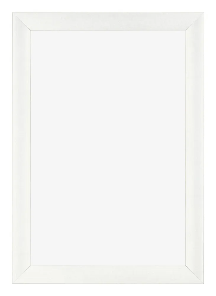 Bilderrahmen 50x75 cm - Weiß Gemasert - MDF - Pisa