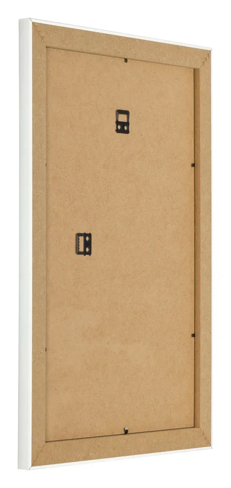 Bilderrahmen 50x75 cm - Weiß Gemasert - MDF - Pisa