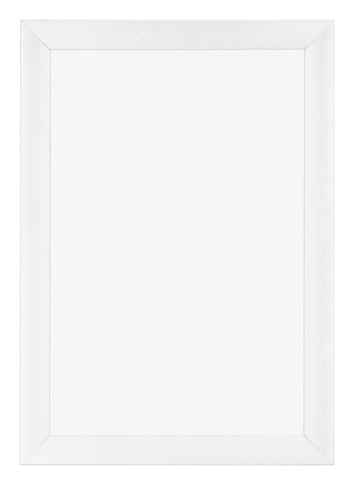 Bilderrahmen 50x75 cm - Weiß Hochglanz - MDF - Pisa