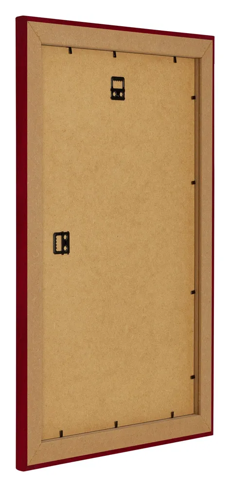Bilderrahmen 50x75 cm - Weinrot Gewischt - MDF - Como