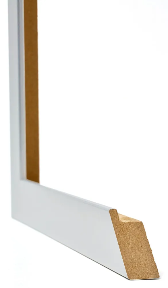 Bilderrahmen 55x55 cm - Aluminium - Gebürstet - MDF - Mura