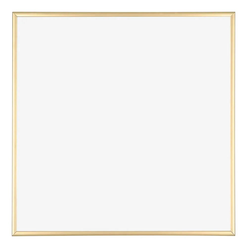 Bilderrahmen 55x55 cm - Gold - Aluminium - Kent