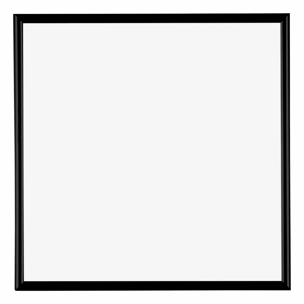 Bilderrahmen 55x55 cm - Schwarz Matt - Kunststoff - Bordeaux