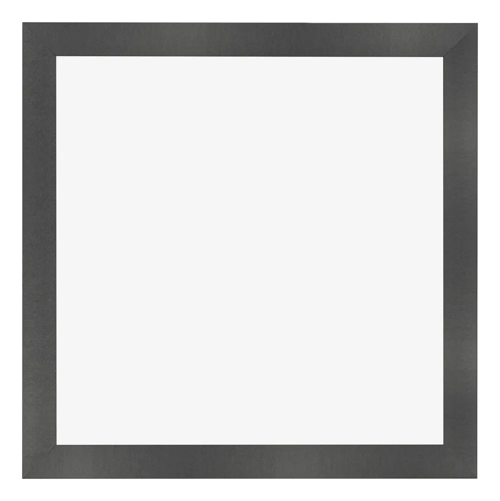 Bilderrahmen 55x55 cm - Schwarz Matt - MDF - Pisa