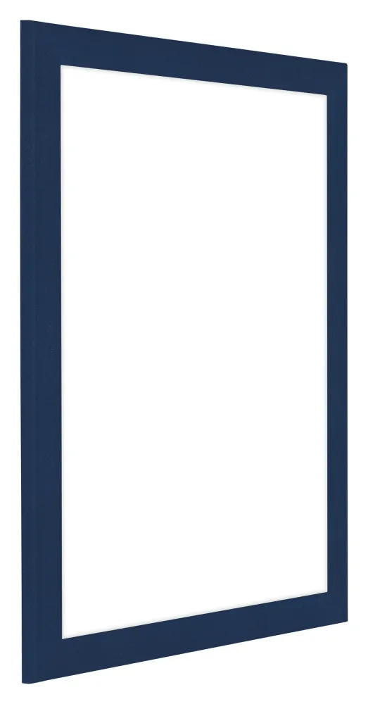 Bilderrahmen 55x65 cm - Dunkelblau Gewischt - MDF - Como