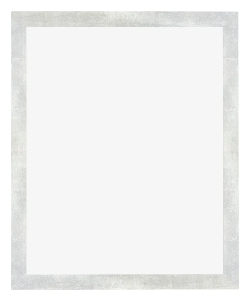 Bilderrahmen 55x65 cm - Silberglanz Vintage - MDF - Mura
