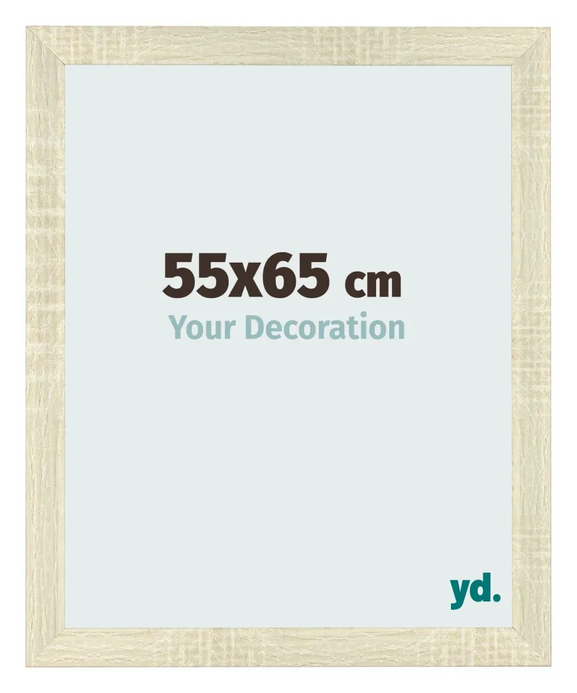 Bilderrahmen 55x65 cm - Sonoma Eiche - MDF - Pisa
