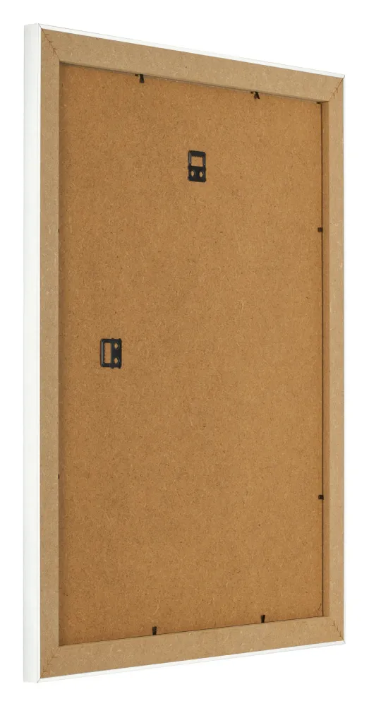 Bilderrahmen 55x65 cm - Weiß Gemasert - MDF - Pisa