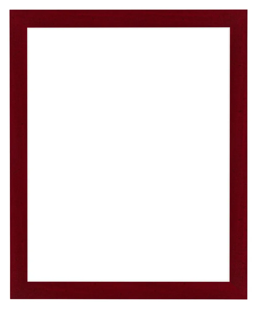 Bilderrahmen 55x65 cm - Weinrot Gewischt - MDF - Como