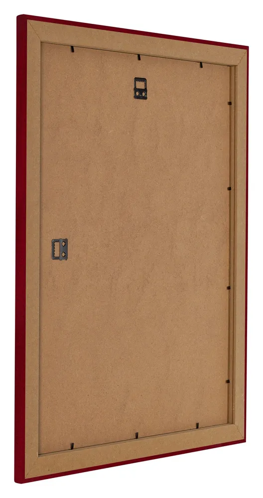 Bilderrahmen 55x65 cm - Weinrot Gewischt - MDF - Como