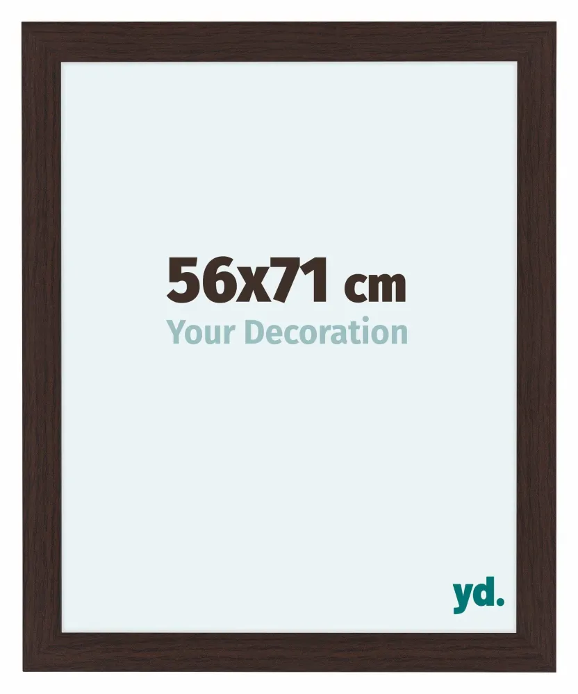 Bilderrahmen 56x71 cm - Eiche Dunkel - MDF - Como