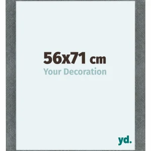 Bilderrahmen 56x71 cm - Eisen Gewischt - MDF - Como