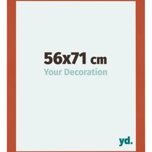 Bilderrahmen 56x71 cm - Orange - MDF - Mura