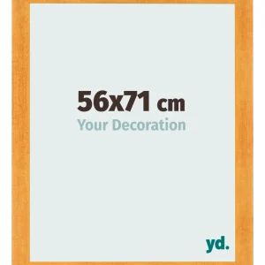 Bilderrahmen 56x71 cm - Orange - MDF - Pisa
