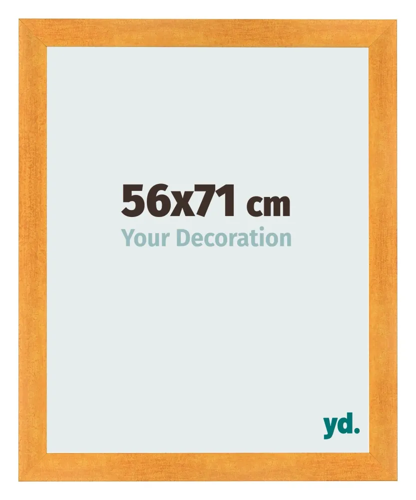 Bilderrahmen 56x71 cm - Orange - MDF - Pisa