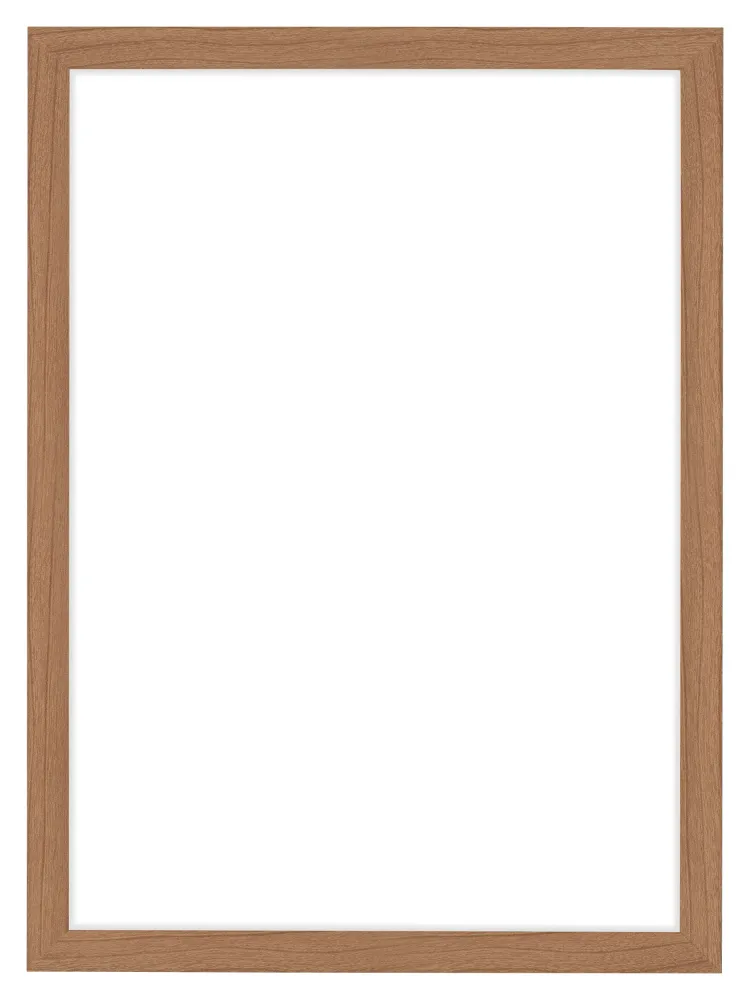 Bilderrahmen A1 - 59,4x84 cm - Nussbaum Hell - MDF - Como