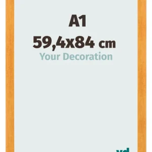 Bilderrahmen A1 - 59,4x84 cm - Orange - MDF - Pisa