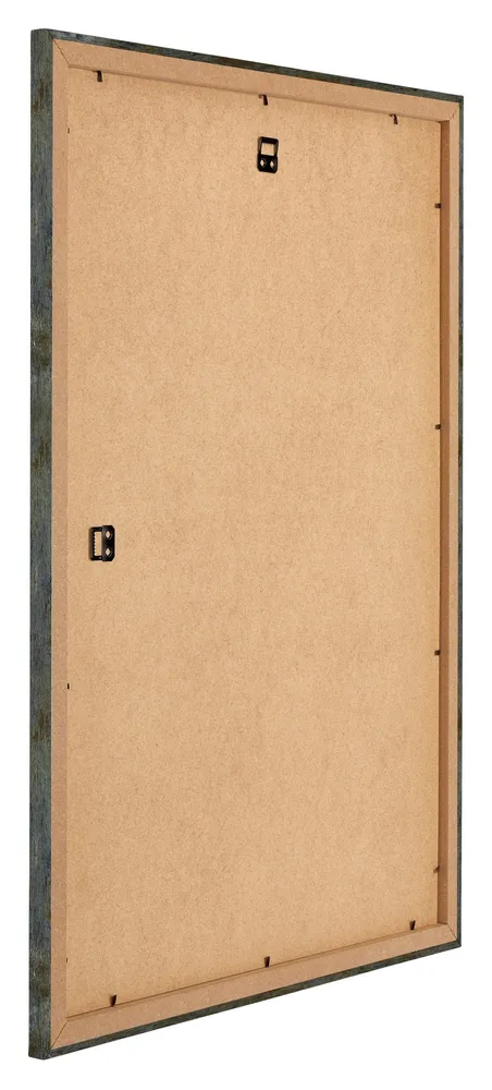 Bilderrahmen 59x84 cm - Blau Gold Meliert - MDF - Mura