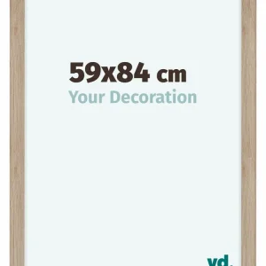 Bilderrahmen 59x84 cm - Eiche Hell - MDF - Como