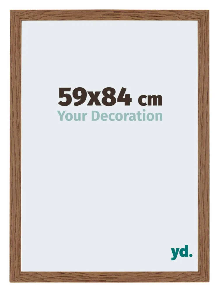 Bilderrahmen 59x84 cm - Eiche Rustikal - MDF - Mura